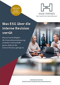 Whitepaper: Was ESG über die Interne Revision verrät